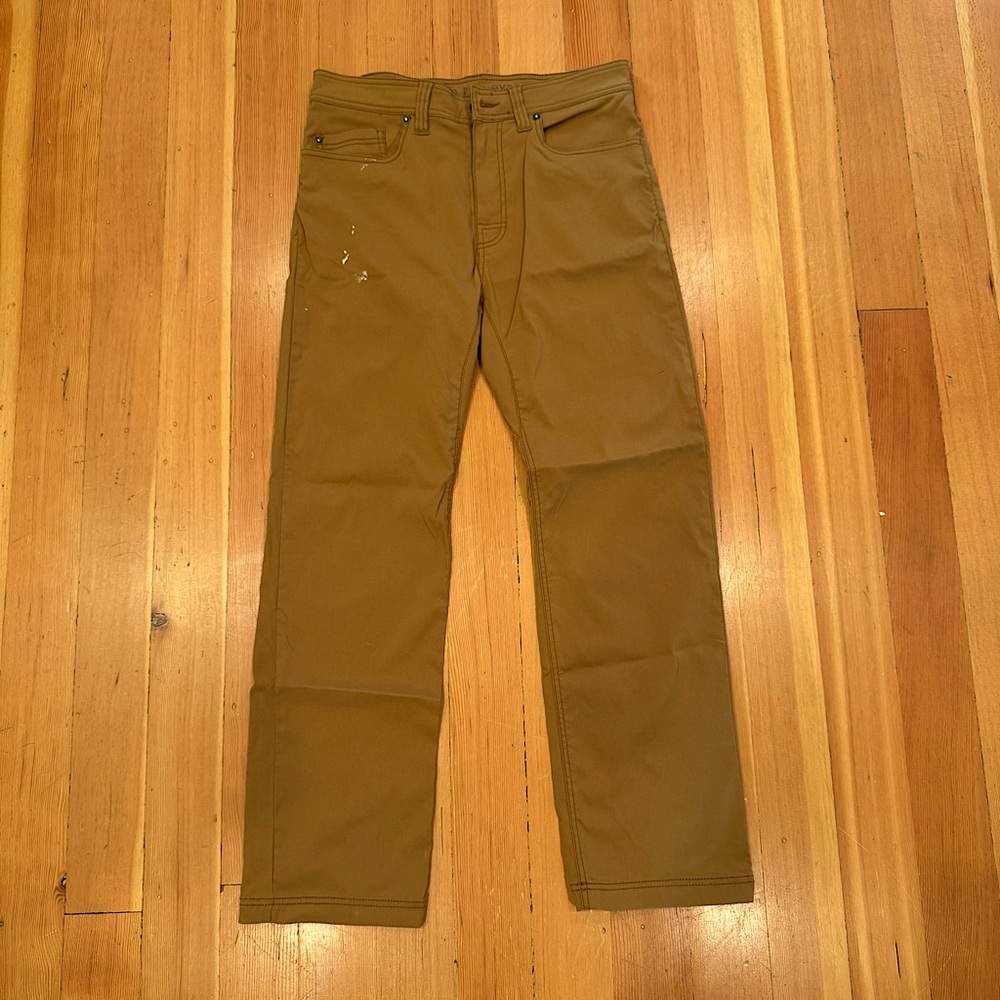 prAna Brion Men’s Brown Slim Fit Pants